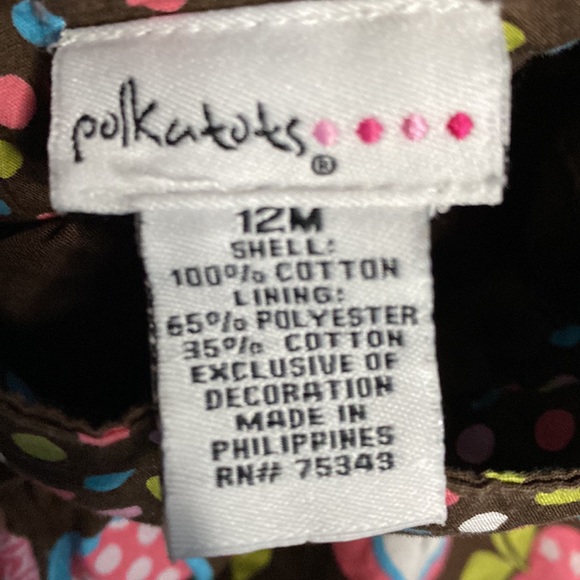 💜3/$15 Polka Tots Dress - Picture 6 of 7